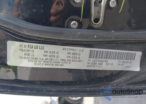 2016 Dodge Dart Sxt Sport из США, поврежденный, VIN 1C3CDFFA4GD817628